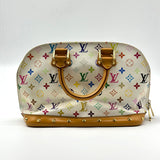 Louis Vuitton Monogram Multicolor Alma White