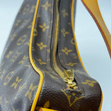 Louis Vuitton Croissant cloth handbag