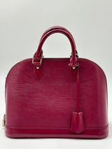 Louis Vuitton Epi Alma PM Fuchsia