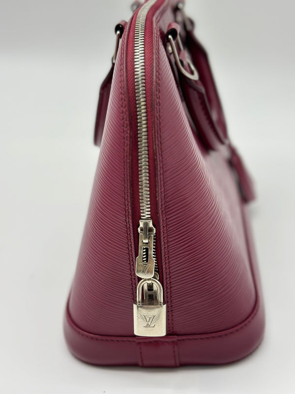 Louis Vuitton Epi Alma PM Fuchsia