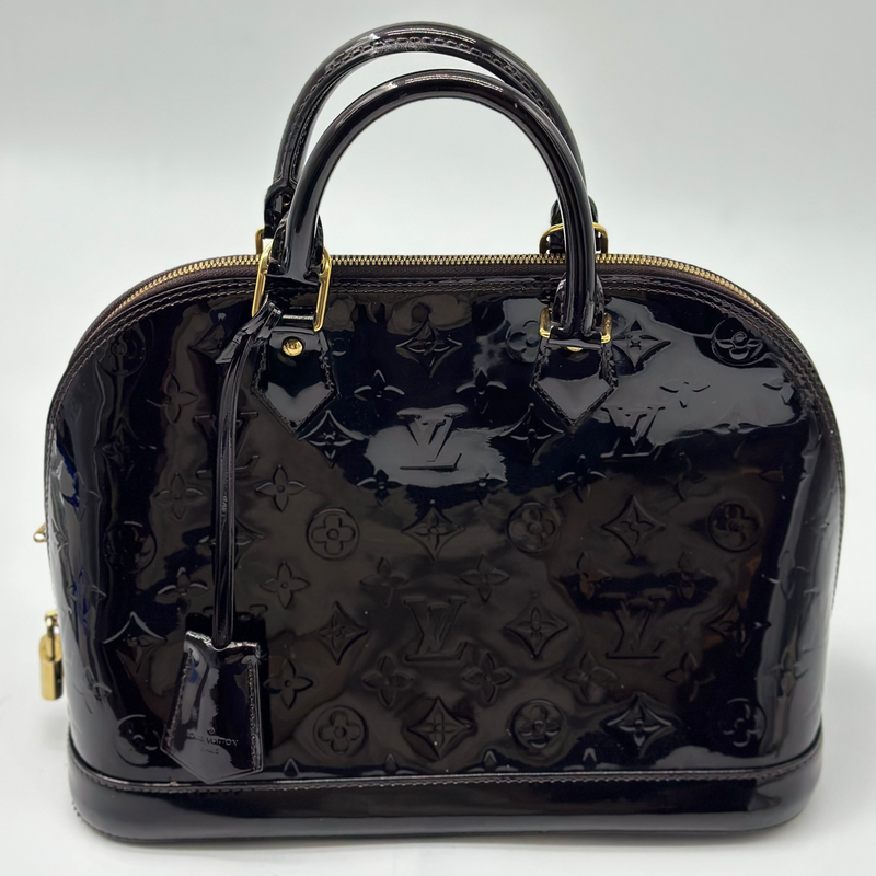 Louis Vuitton Alma Handbag Monogram Vernis BB