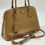 Prada Open Promenade Bag Vernice Saffiano Leather Medium