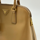 Prada Open Promenade Bag Vernice Saffiano Leather Medium