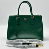 Prada Galleria Double Zip Tote Saffiano Leather Large