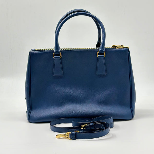 PRADA  Saffiano Galleria Medium Tote - Blue