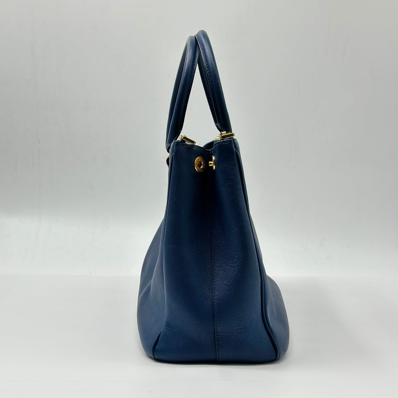 PRADA  Saffiano Galleria Medium Tote - Blue