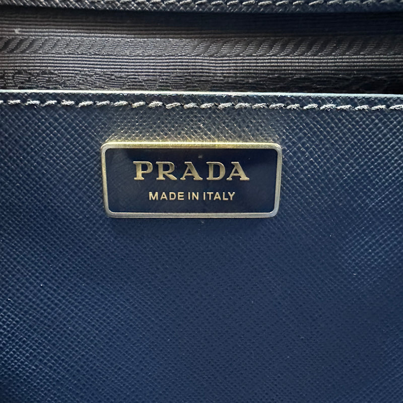 PRADA  Saffiano Galleria Medium Tote - Blue