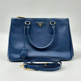 PRADA  Saffiano Galleria Medium Tote - Blue