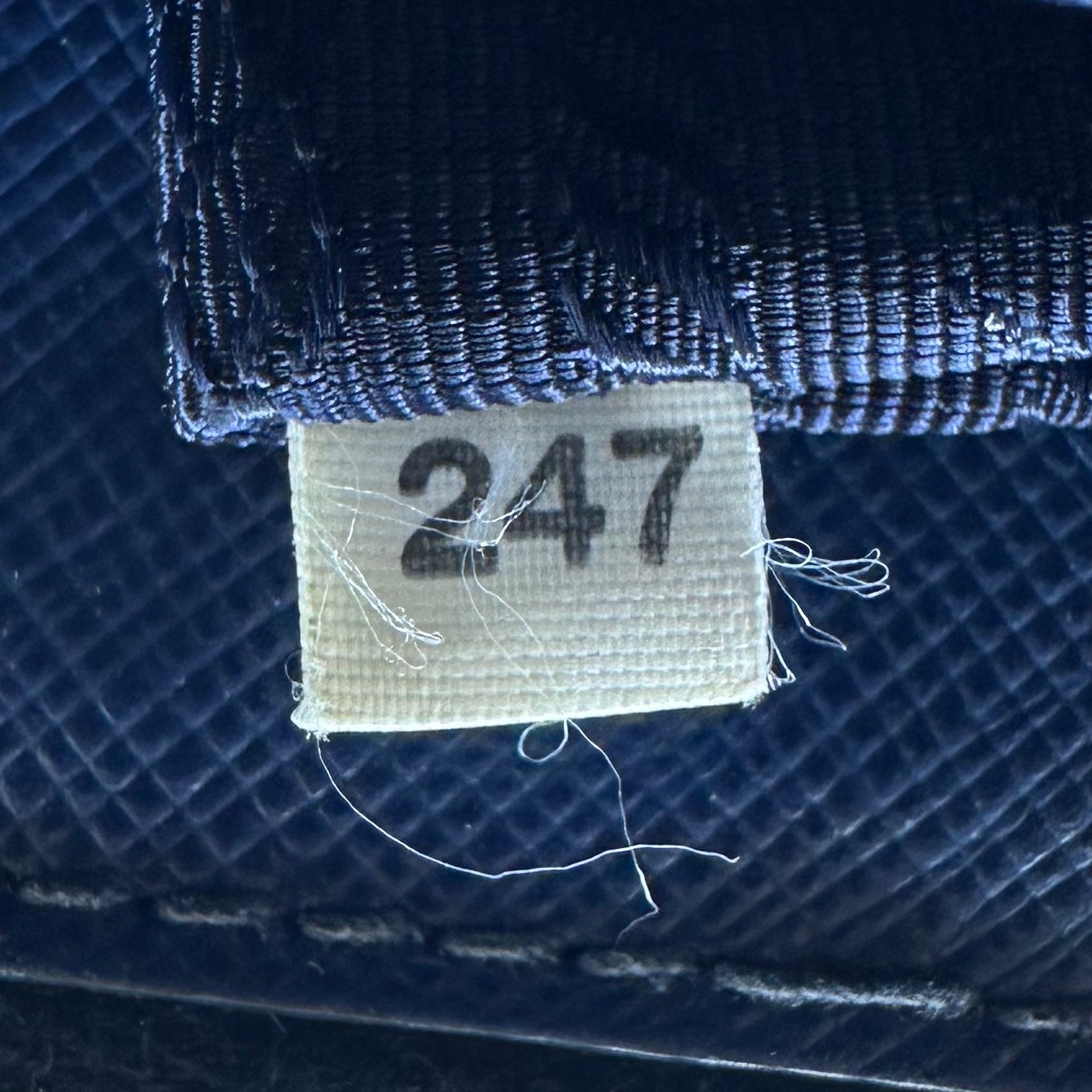 PRADA  Saffiano Galleria Medium Tote - Blue