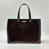 Louis Vuitton Vernis Wilshire MM Tote Bag in Amarante