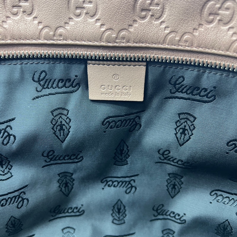 Gucci Pink Guccissima Leather Tote Bag