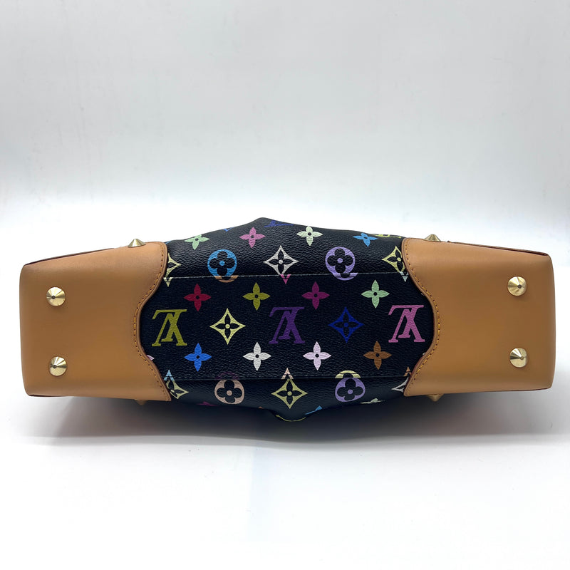 Louis Vuitton Judy MM Multicolor Monogram Black GHW