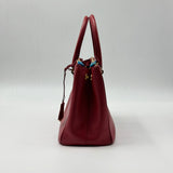 Prada Galleria Double Zip Tote Saffiano Leather Medium