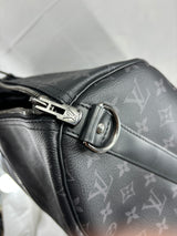 Keepall Bandouliere Bag Monogram Eclipse Canvas 45