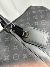 Keepall Bandouliere Bag Monogram Eclipse Canvas 45