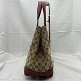 Monogram Web Medium Dressage Tote Red