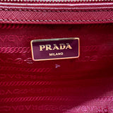 Prada Saffiano Lux Double Zip Tote