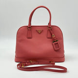 Prada Pink Saffiano Promenade Medium Handbag