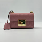 Padlock Shoulder Bag Guccissima Leather Small