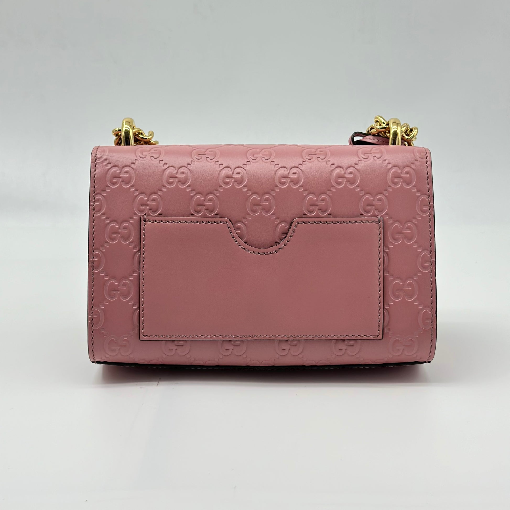 Padlock Shoulder Bag Guccissima Leather Small