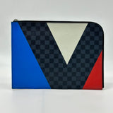 Louis Vuitton Camier Cobalt Regatta Pochette