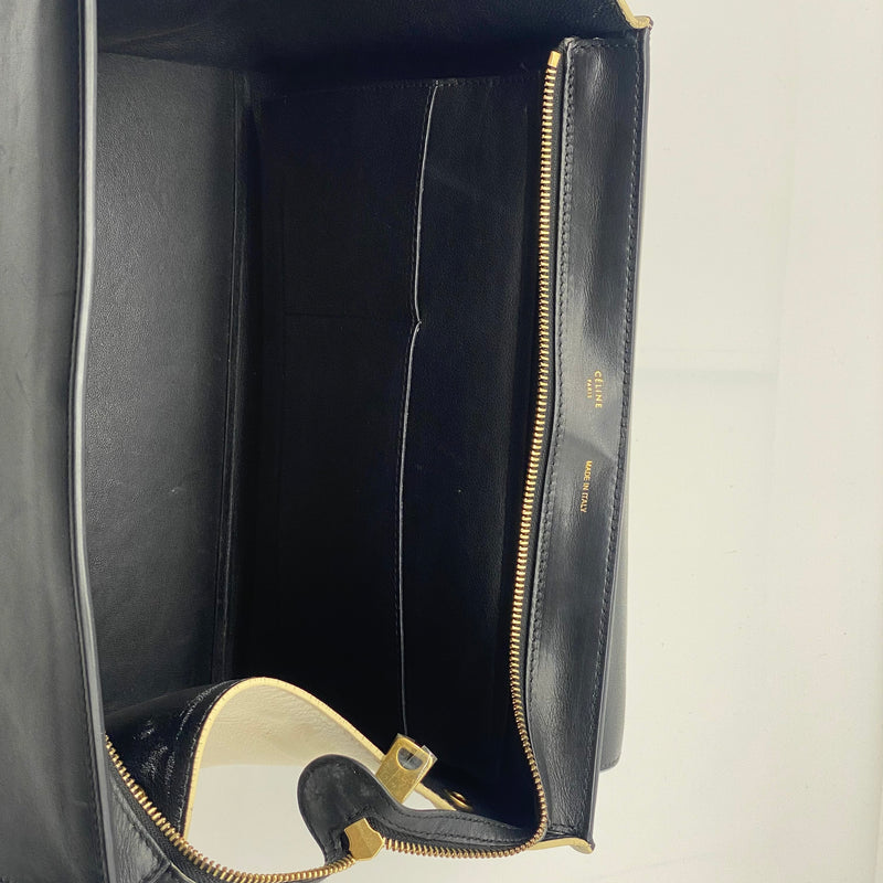 Celine Tricolor Trapeze Bag Leather Medium