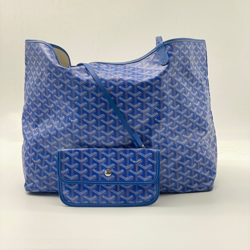 Goyard Saint Louis Tote Claire Voie Coated Canvas PM