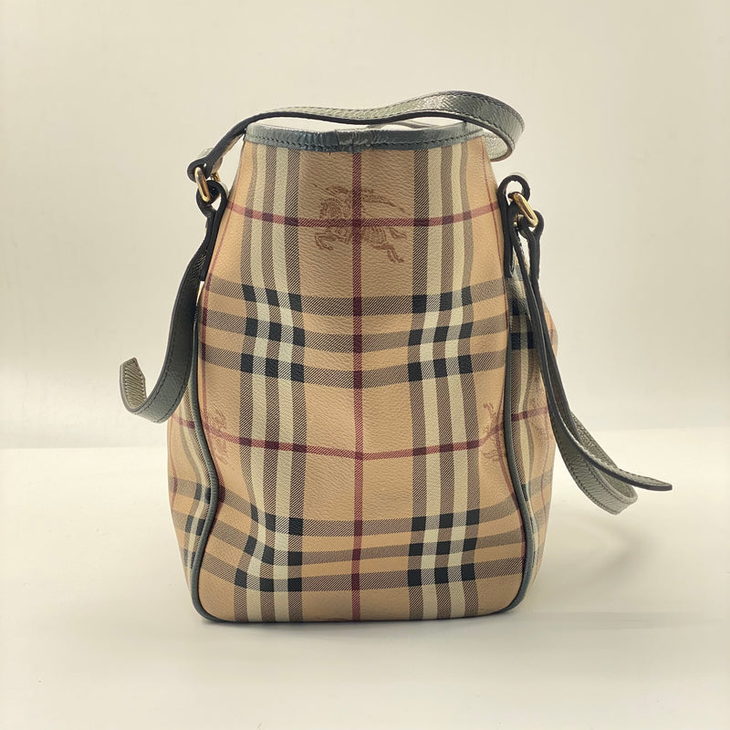 Burberry Canterbury Tote House Check Canvas Small