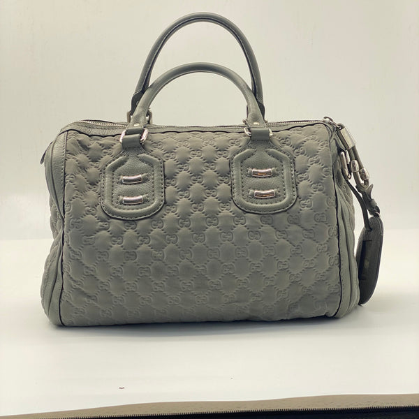 Gucci Techno Tag Boston Bag Guccissima Neoprene Medium