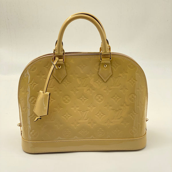 Louis Vuitton Alma Handbag Monogram Vernis PM