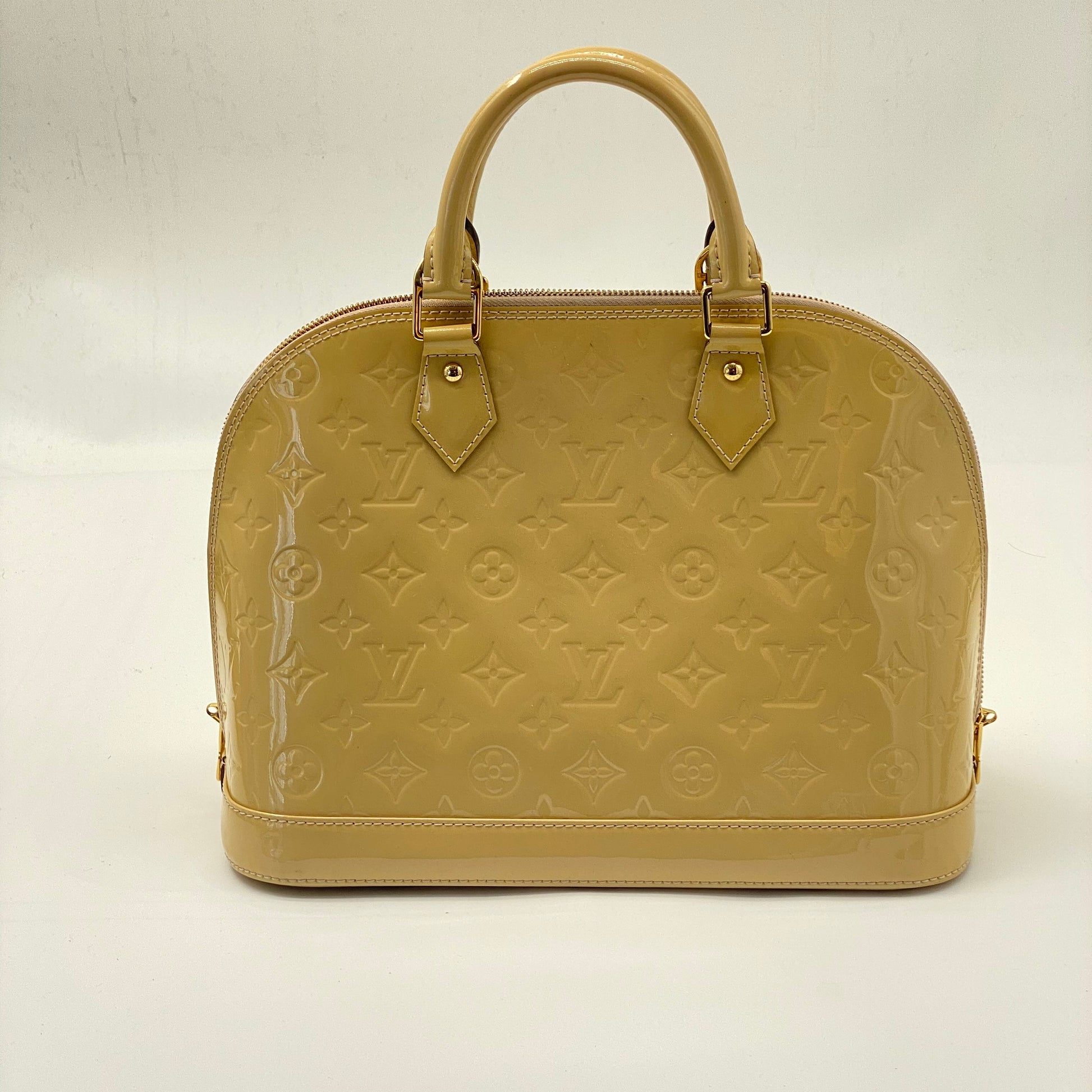 Louis Vuitton Alma Handbag Monogram Vernis PM