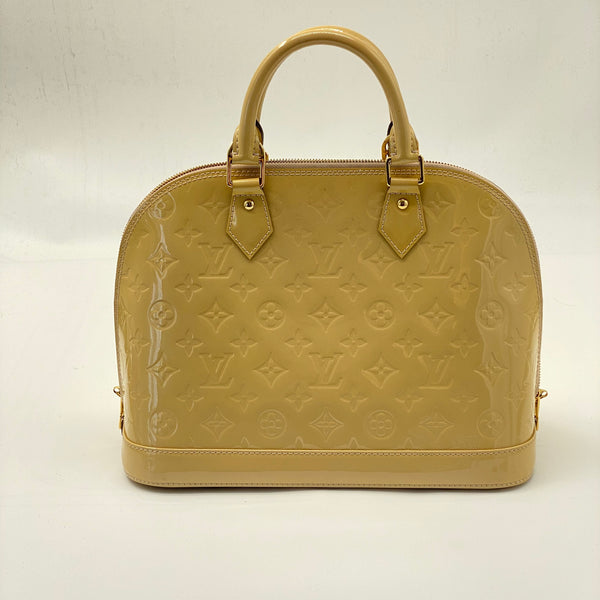 Louis Vuitton Alma Handbag Monogram Vernis PM