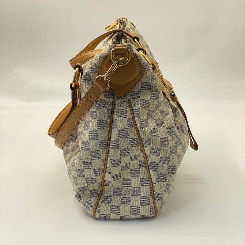 Louis Vuitton Evora Handbag Damier MM