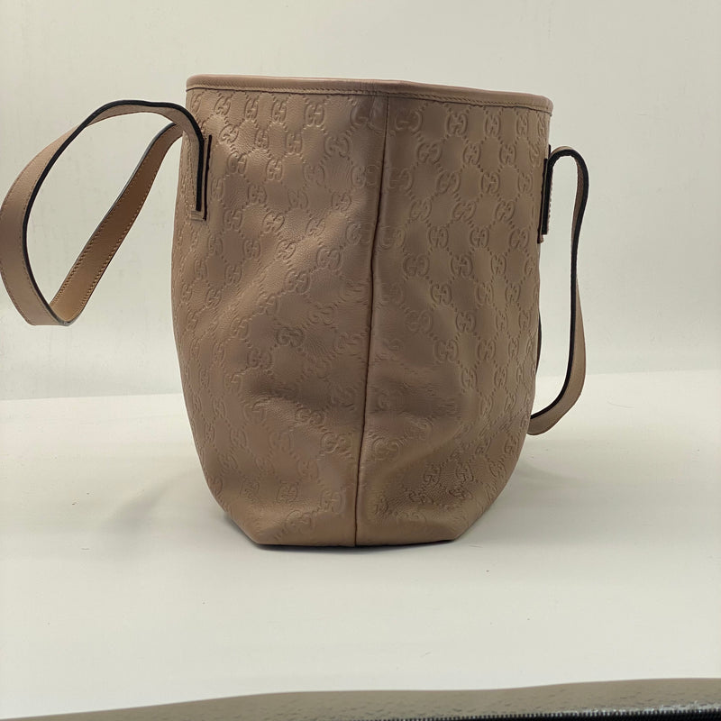 Plus Tote Guccissima Leather Medium