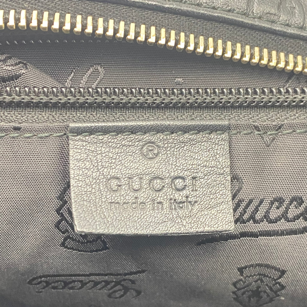 GUCCI  Guccissima Medium Zippered Shopping Tote