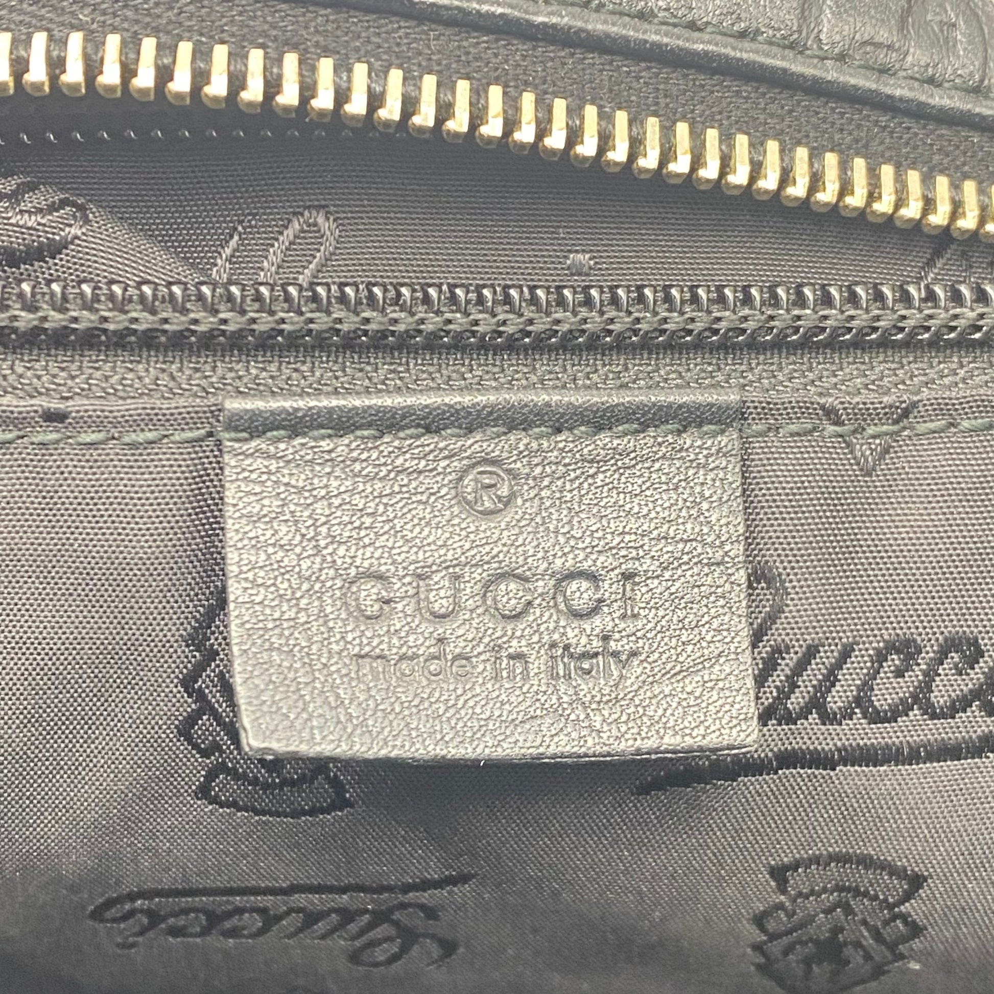 GUCCI  Guccissima Medium Zippered Shopping Tote