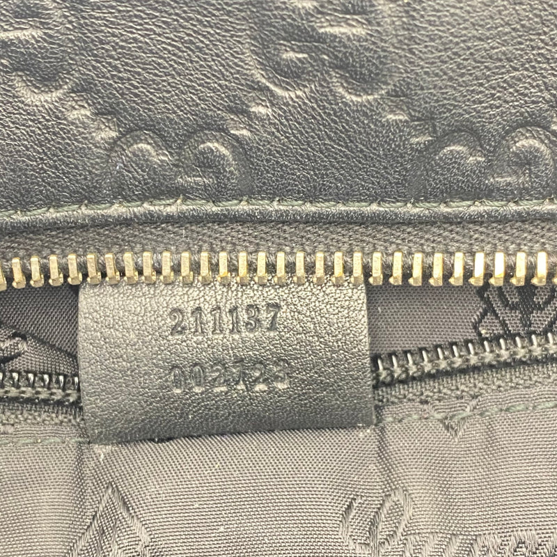 GUCCI  Guccissima Medium Zippered Shopping Tote