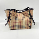 BURBERRY  Haymarket Check Small Canterbury Tote