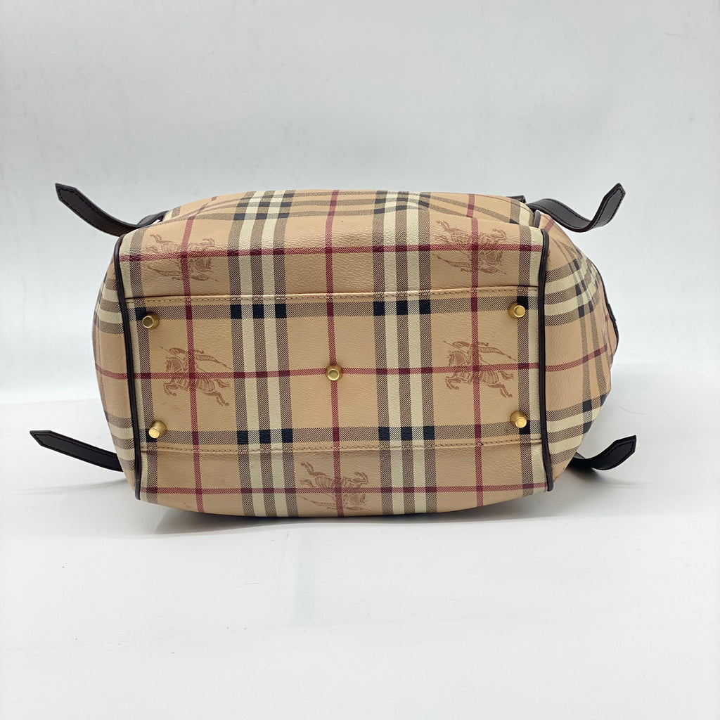 BURBERRY  Haymarket Check Small Canterbury Tote
