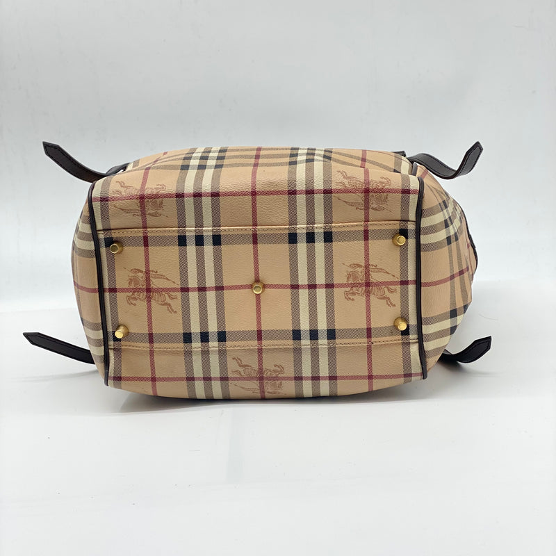 BURBERRY  Haymarket Check Small Canterbury Tote