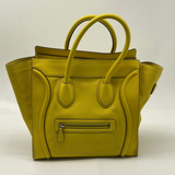 Celine Luggage Bag Grainy Leather Micro