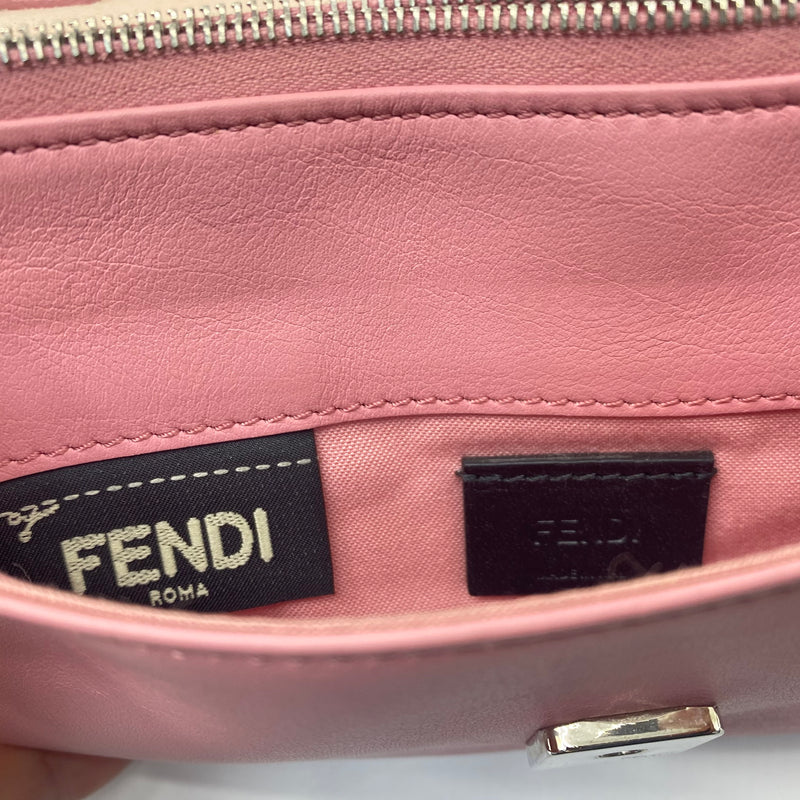 Fendi Tube Wallet On Chain Leather