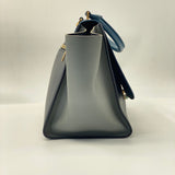 CELINE Celine Tri Color Leather Medium Trapeze Bag