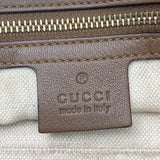 GUCCI  GG Supreme Monogram Medium Nice Top Handle Dome Bag Beige