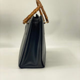 Gucci Diana NM Bamboo Handle Tote Leather