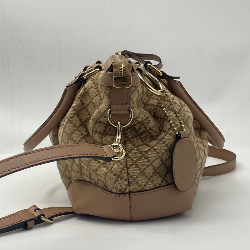 Gucci Sukey Top Handle Satchel Diamante Canvas Medium