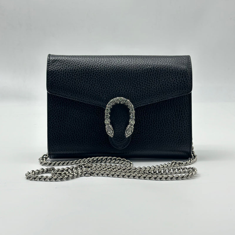 Dionysus Chain Wallet Leather with Embellished Detail Small