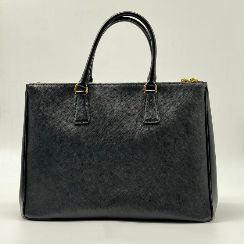 PRADA Saffiano Lux Medium Tote Black