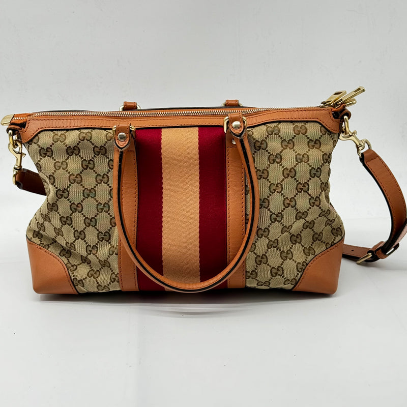 GUCCI Monogram Vintage Web Medium