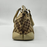 GUCCI Monogram Small Lovely Heart Tote White